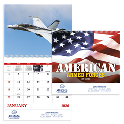 Image of American Armed Forces- spiral